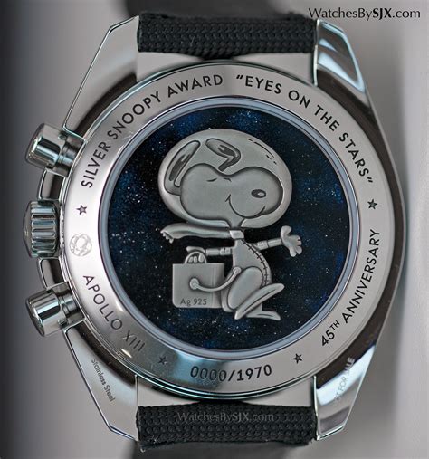 omega speedmaster apollo 13 silver snoopy award limited edition watch|omega silver Snoopy 50th anniversary.